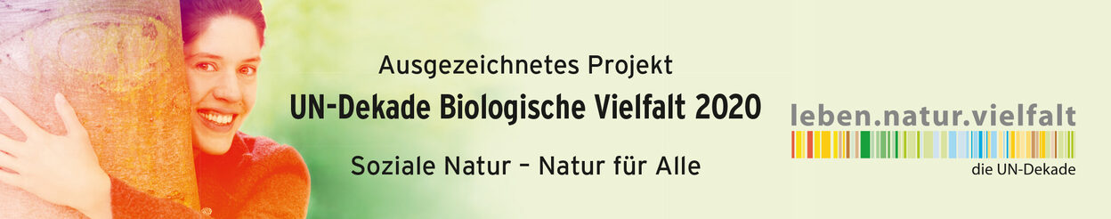 Logo Projektauszeichnung UN-Dekade Biologische Vielfalt