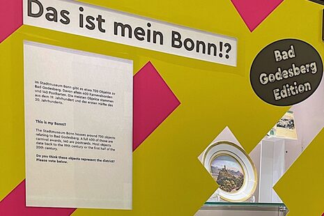 Plakat zur Ausstellung Das ist mein Bonn