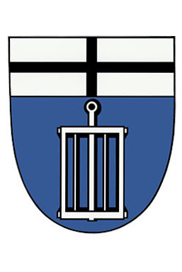 Das Wappen des Stadtbezirks Hardtberg