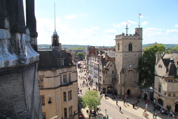 Blick auf Oxford
