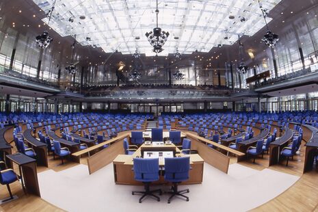 Saal im World Conference Center Bonn