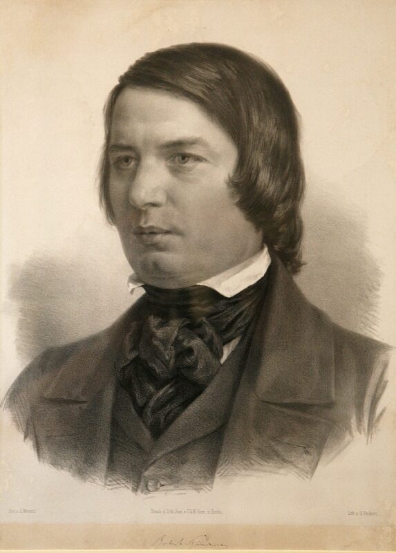Porträt von Robert Schumann