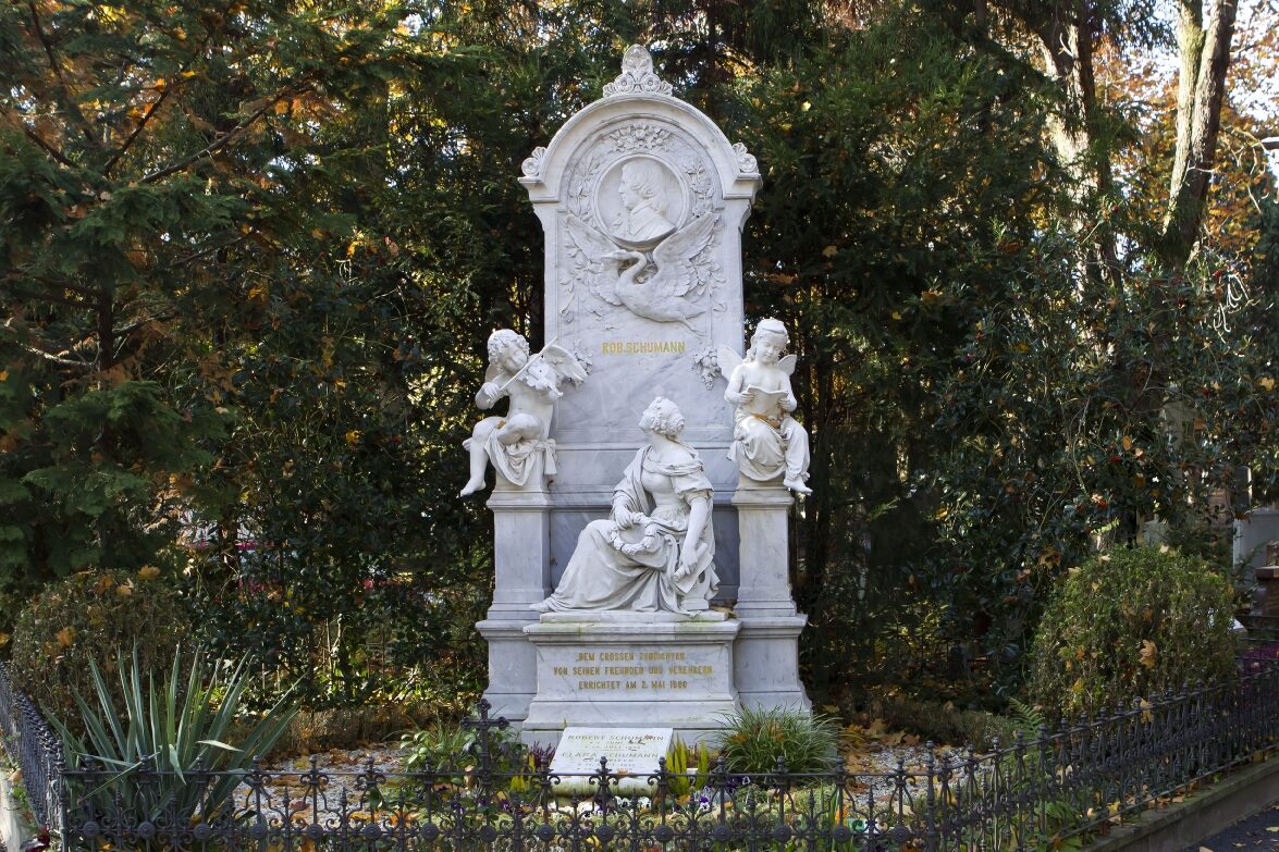 Das Schumanngrab auf dem Alten Friedhof Bonn