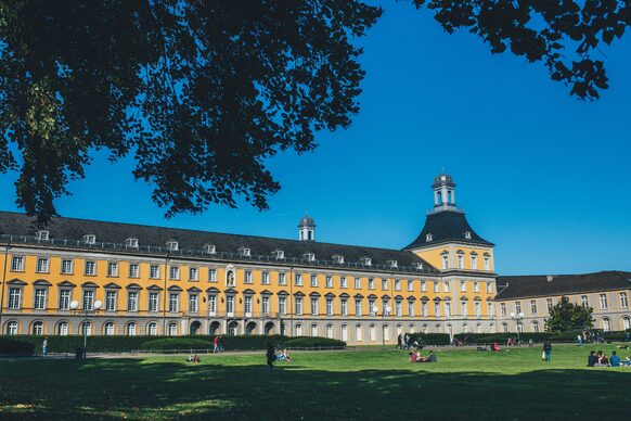 Das Hauptgebäude der Universität Bonn