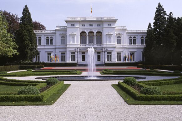 Die Villa Hammerschmidt ist Bonner Dienstsitz des Bundespräsidenten