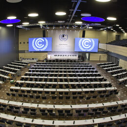 Innenansicht des Großen Saals im World Conference Center Bonn