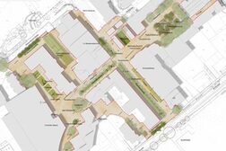 Lageplan zur Innenstadtgestaltung in Bad Godesberg