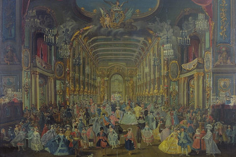 Getka, Erich /  Rousseau, Franz: Bönnsches Ballstück; Kopie nach Gemälde von Rousseau
