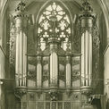 Bonn, Minoritenkirche, ehemalige Orgel, um 1920 - anonyme Fotografie