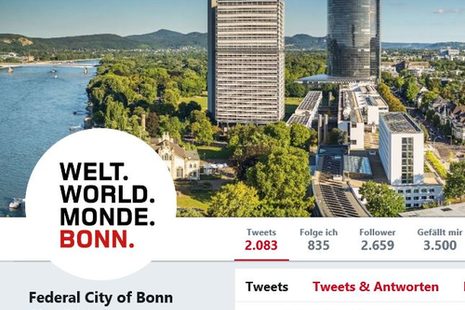 Screenshot Twitteraccount Bonn Global