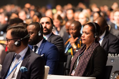 Delegierte der Weltklimakonferenz 2017 in Bonn