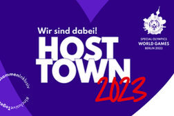 Logo der Host Town 2023 für die Special Olympic World Games