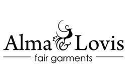 Logo mit Schriftzug Alma & Lovis - fair garments