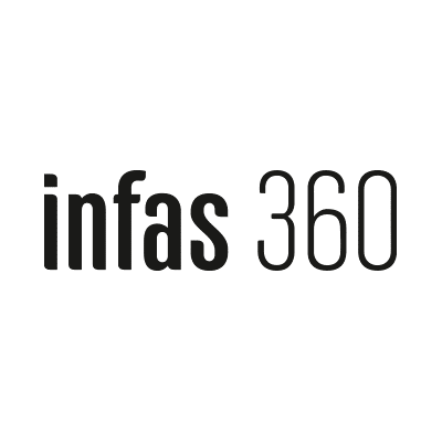 Das Logo von infas 360.