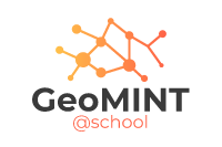Das Bild zeigt das Logo der initiative GeoMINT@school.