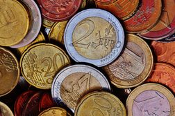 Euro- und Centmünzen