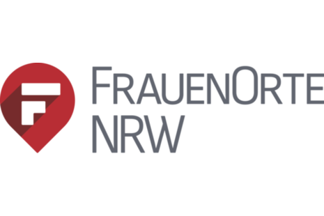 Das Bild zeigt das Logo der FrauenOrte NRW.