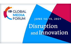 Keyvisual Global Media Forum 2021.
