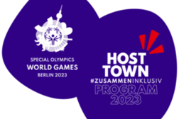 Host Town-Logo der Special Olympics World Games 2023.