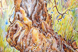 Gemälde eines Baumes