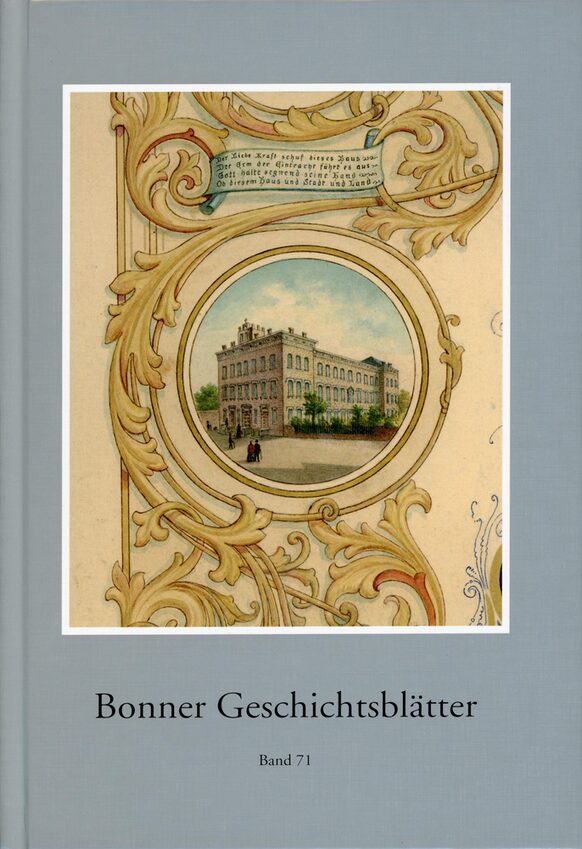 Cover Bonner Geschichtsblätter Band 71