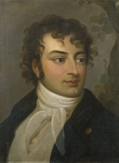 Porträt von August Wilhelm von Schlegel
