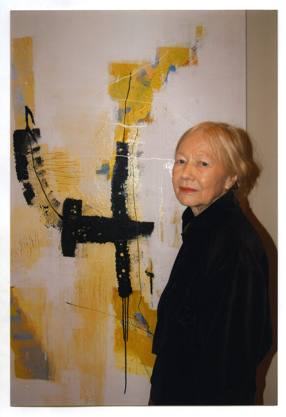 Porträt: Hilla Jablonsky 2003 in Siegburg.