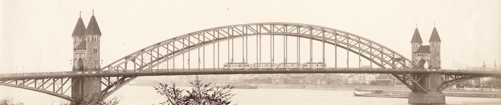 Bild der alten Rheinbrücke