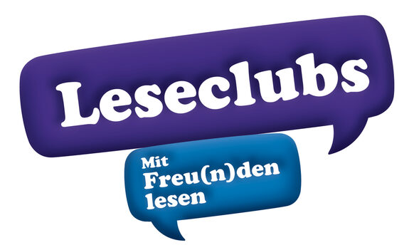 Logo mit dem Schriftzug Leseclub