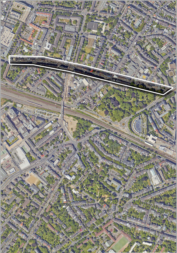 Luftbild Bornheimer Straße