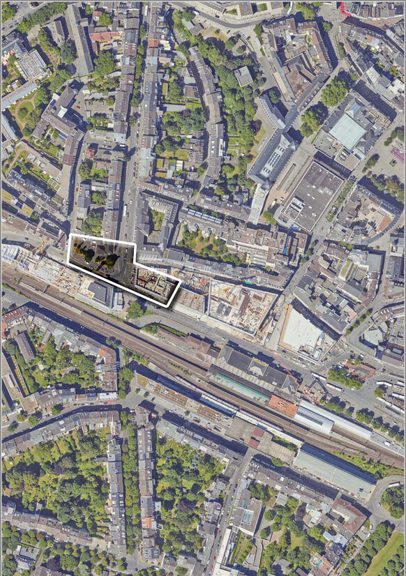 Luftbild Thomas-Mann-Straße