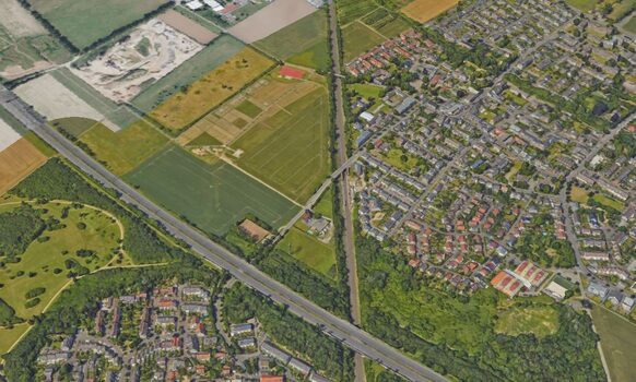 Ausschnitt aus dem 3D-Stadtplan Bonn