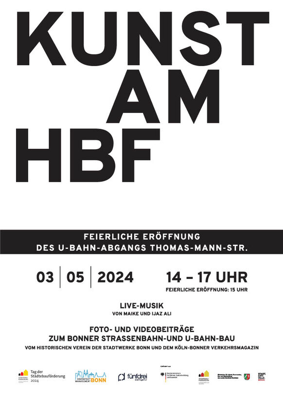 Plakat Kunst am HBF