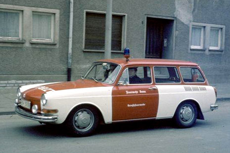 Krankenwagen aus den 1960er Jahren
