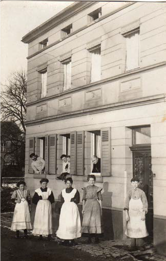 Beueler Wäscherinnen - historisches Foto