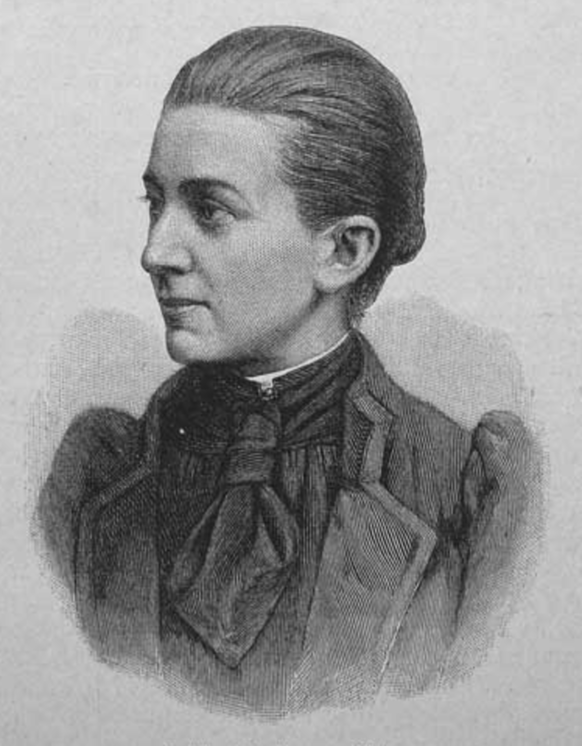 Historisches Porträt, Maria von Linden 1895