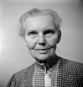 Schwarz-Weiß-Porträtfoto Marie-Elisabeth Lüders