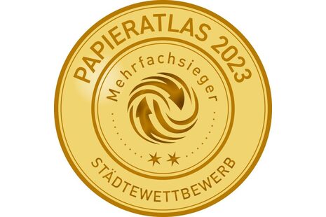 Logo Papieratlas 2023