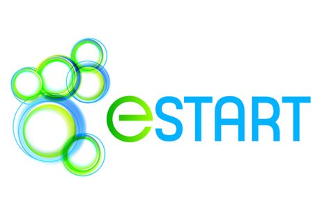 Logo der eStart-Initiative