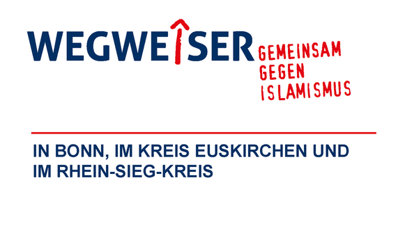 Logo "Wegweiser - Gemeinsam gegen Islamismus"