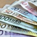 Euroscheine in verschiedenen Werthöhen